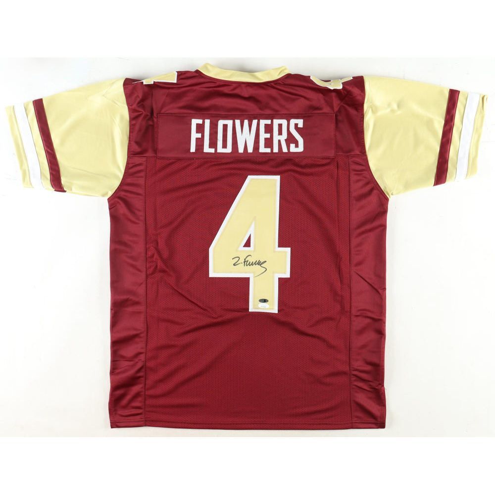 Zay Flowers Signed Jersey (JSA & Flowers)